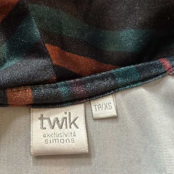 Striped velvet jacket - Picture 9 of 12